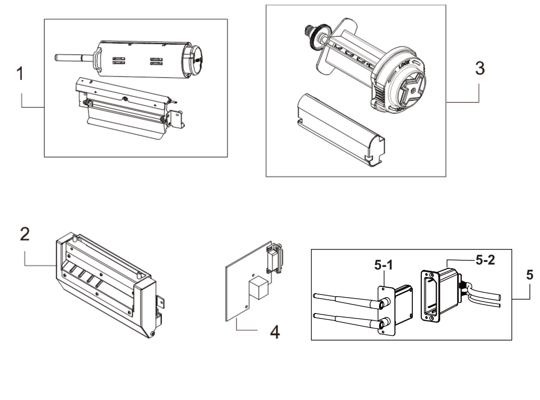 Máy in mã vạch TSC MH261T 